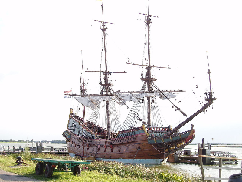 Réplica del Batavia. Wikimedia Commons